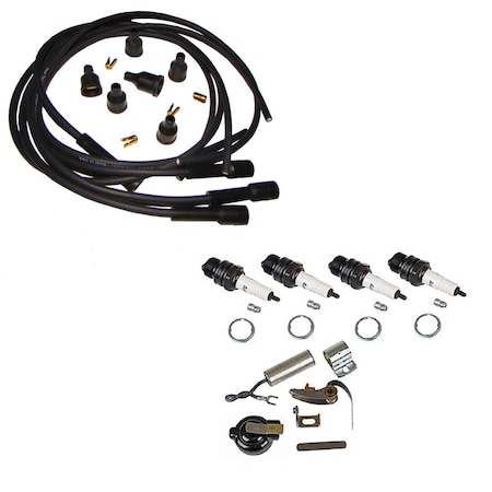 Aic Replacement Parts IGNITION TUNE UP KIT & WIRES Fits FARMALL Fits Cub 100 130 140 200 230 240 SUPER KT-ELI80-0689